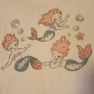 Retro pinup mcm mermaid mischief made tshirt